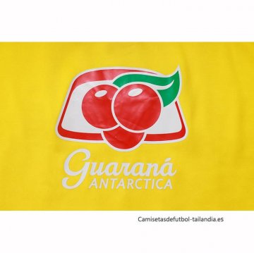 Chandal de Sudadera del Brasil Nino 2025-2026 Amarillo