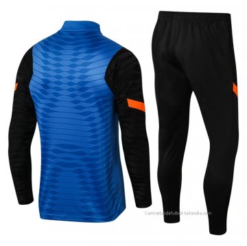Chandal de Sudadera del Chelsea 2021-2022 Azul
