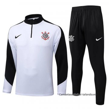 Chandal de Sudadera del Corinthians 2025-2026 Blanco Chandal de Sudadera del Corinthians 2025-2026 Blanco