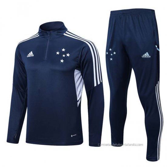 Chandal de Sudadera del Cruzeiro 2022-2023 Azul - Haga un click en la imagen para cerrar