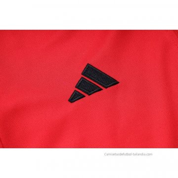 Chandal de Sudadera del Flamengo Nino 2023-2024 Rojo