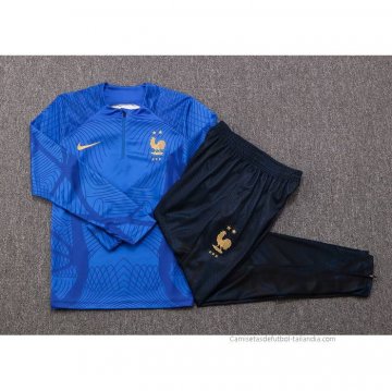 Chandal de Sudadera del Francia 2022-2023 Azul