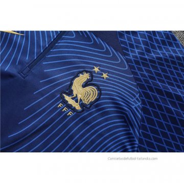 Chandal de Sudadera del Francia 2022-2023 Azul Oscuro