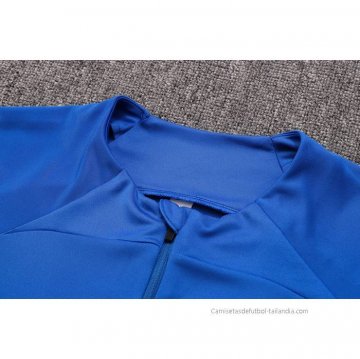 Chandal de Sudadera del Francia Nino 2022-2023 Azul