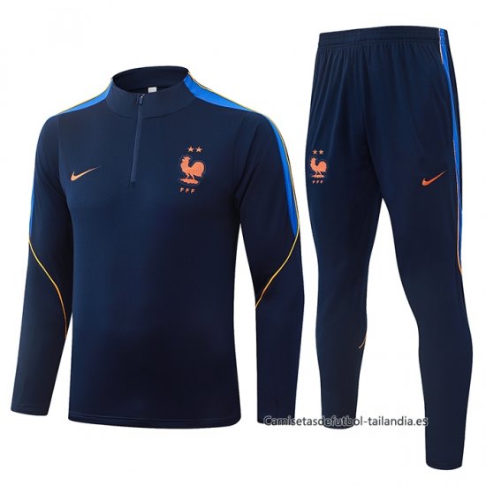 Chandal de Sudadera del Francia Nino 2026-2027 Azul - Haga un click en la imagen para cerrar