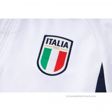 Chandal de Sudadera del Italia 2023-2024 Blanco