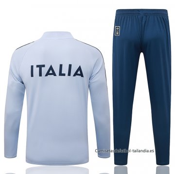 Chandal de Sudadera del Italia 2026-2027 Azul Claro