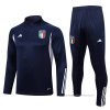 Chandal de Sudadera del Italia Nino 2023-2024 Azul Chandal de Sudadera del Italia Nino 2023-2024 Azul