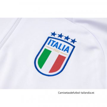 Chandal de Sudadera del Italia Nino 2024-2025 Blanco