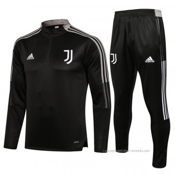 Chandal de Sudadera del Juventus Nino 2021-2022 Negro Chandal de Sudadera del Juventus Nino 2021-2022 Negro