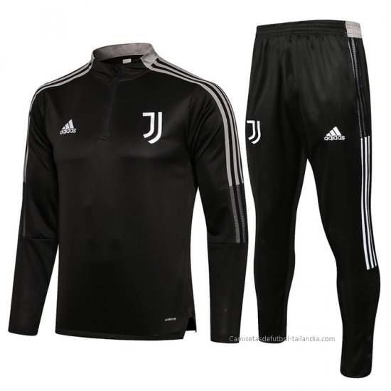 Chandal de Sudadera del Juventus Nino 2021-2022 Negro - Haga un click en la imagen para cerrar