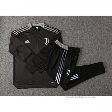 Chandal de Sudadera del Juventus Nino 2021-2022 Negro