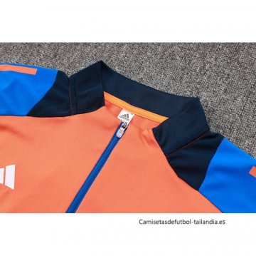 Chandal de Sudadera del Juventus Nino 2024-2025 Naranja