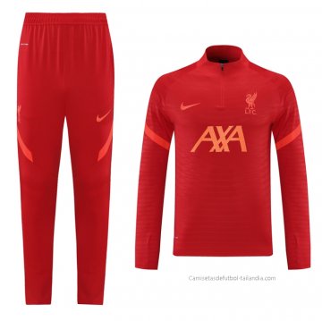 Chandal de Sudadera del Liverpool 2021-2022 Rojo Chandal de Sudadera del Liverpool 2021-2022 Rojo