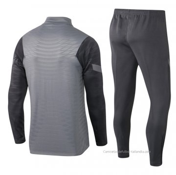 Chandal de Sudadera del Liverpool 2021-2022 Gris