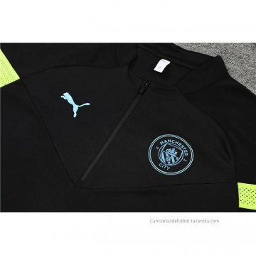 Chandal de Sudadera del Manchester City 2022-2023 Negro