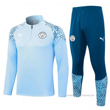 Chandal de Sudadera del Manchester City 2023-2024 Azul Chandal de Sudadera del Manchester City 2023-2024 Azul