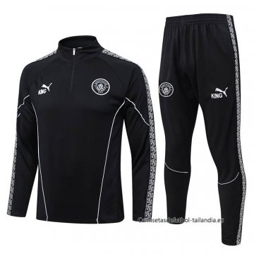 Chandal de Sudadera del Manchester City Nino 2025-2026 Negro