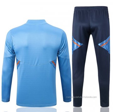 Chandal de Sudadera del Manchester United 2022-2023 Azul