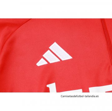 Chandal de Sudadera del Manchester United 2024-2025 Rojo