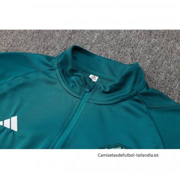 Chandal de Sudadera del Manchester United 2024-2025 Verde