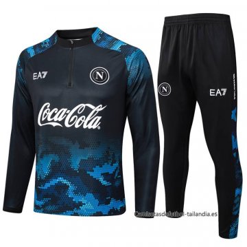Chandal de Sudadera del Napoli 2024-2025 Negro Chandal de Sudadera del Napoli 2024-2025 Negro