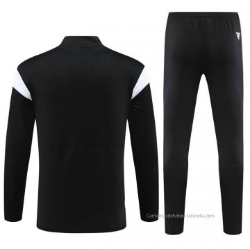 Chandal de Sudadera del Olympique Marsella Nino 2023-2024 Negro