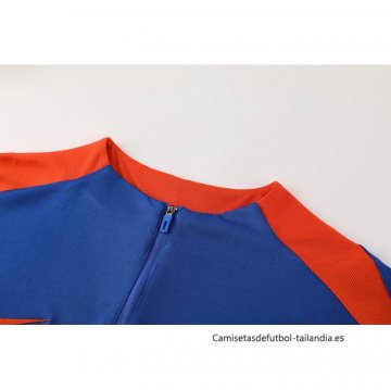 Chandal de Sudadera del Paises Bajos 2024-2025 Azul