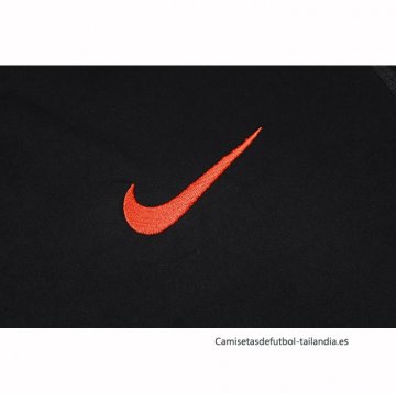 Chandal de Sudadera del Paises Bajos Nino 2026-2027 Negro