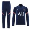 Chandal de Sudadera del Paris Saint-Germain 2021-2022 Azul Chandal de Sudadera del Paris Saint-Germain 2021-2022 Azul