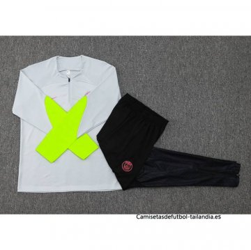 Chandal de Sudadera del Paris Saint-Germain 2023-2024 Gris