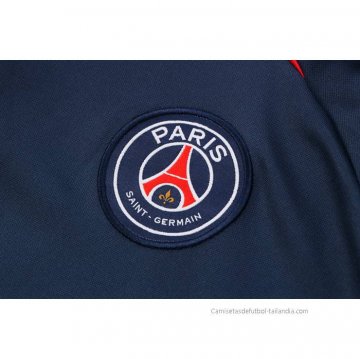 Chandal de Sudadera del Paris Saint-Germain 2022-2023 Azul Oscuro