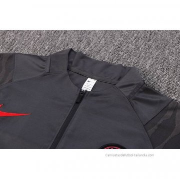 Chandal de Sudadera del Paris Saint-Germain 2022-2023 Gris