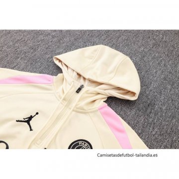 Chandal de Sudadera del Paris Saint-Germain 2024-2025 Amarillo