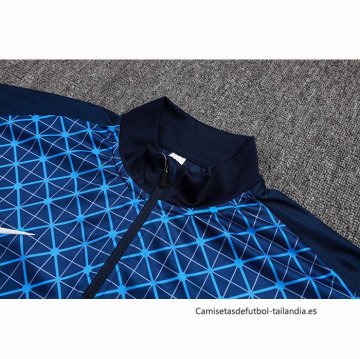 Chandal de Sudadera del Paris Saint-Germain 2025-2026 Azul
