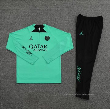 Chandal de Sudadera del Paris Saint-Germain Jordan 2022-2023 Verde