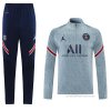 Chandal de Sudadera del Paris Saint-Germain Jordan 2021-2022 Gris Chandal de Sudadera del Paris Saint-Germain Jordan 2021-2022 Gris