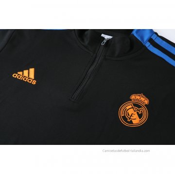 Chandal de Sudadera del Real Madrid 2021-2022 Negro