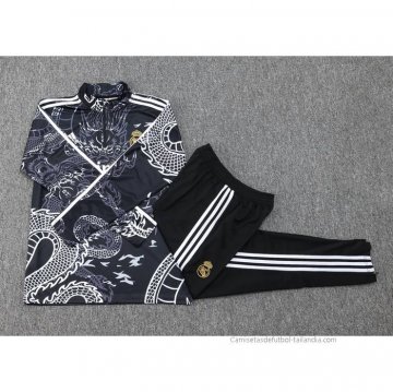 Chandal de Sudadera del Real Madrid 2023-2024 Negro