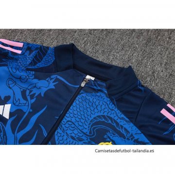 Chandal de Sudadera del Real Madrid Dragon Nino 2024-2025 Azul