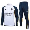 Chandal de Sudadera del Real Madrid Nino 2023-2024 Blanco Chandal de Sudadera del Real Madrid Nino 2023-2024 Blanco