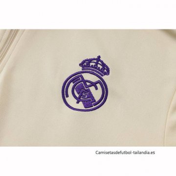 Chandal de Sudadera del Real Madrid Nino 2025-2026 Amarillo