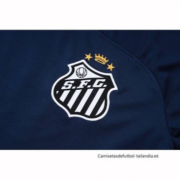 Chandal de Sudadera del Santos Nino 2025-2026 Azul