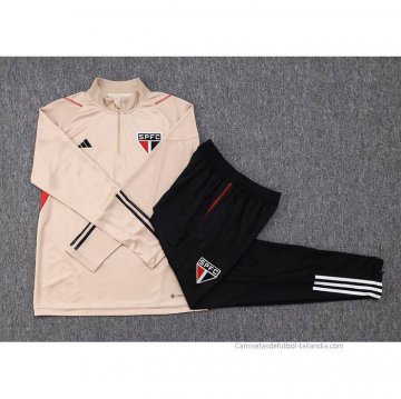 Chandal de Sudadera del Sao Paulo 2023-2024 Amarillo