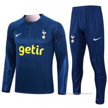 Chandal de Sudadera del Tottenham Hotspur Nino 2023-2024 Azul Chandal de Sudadera del Tottenham Hotspur Nino 2023-2024 Azul