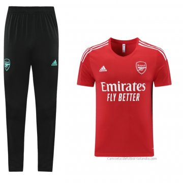 Chandal del Arsenal Manga Corta 2021-2022 Rojo Chandal del Arsenal Manga Corta 2021-2022 Rojo