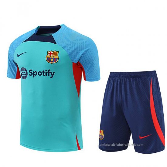 Chandal del Barcelona Manga Corta 2022-2023 Verde - Pantalon Corto - Haga un click en la imagen para cerrar