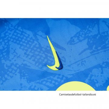Chandal del Barcelona Manga Corta 2024-2025 Azul - Pantalon Corto