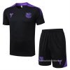 Chandal del Barcelona Manga Corta 2025-2026 Negro - Pantalon Corto Chandal del Barcelona Manga Corta 2025-2026 Negro - Pantalon Corto