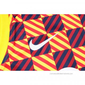 Chandal del Barcelona Sin Mangas 2023-2024 Amarillo